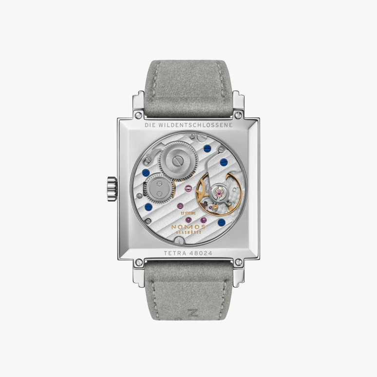 Nomos Glashütte,Tetra 29.50mm,29.50mm,Stainless Steel,Rose,Handwound,43hours,In-house Caliber,476