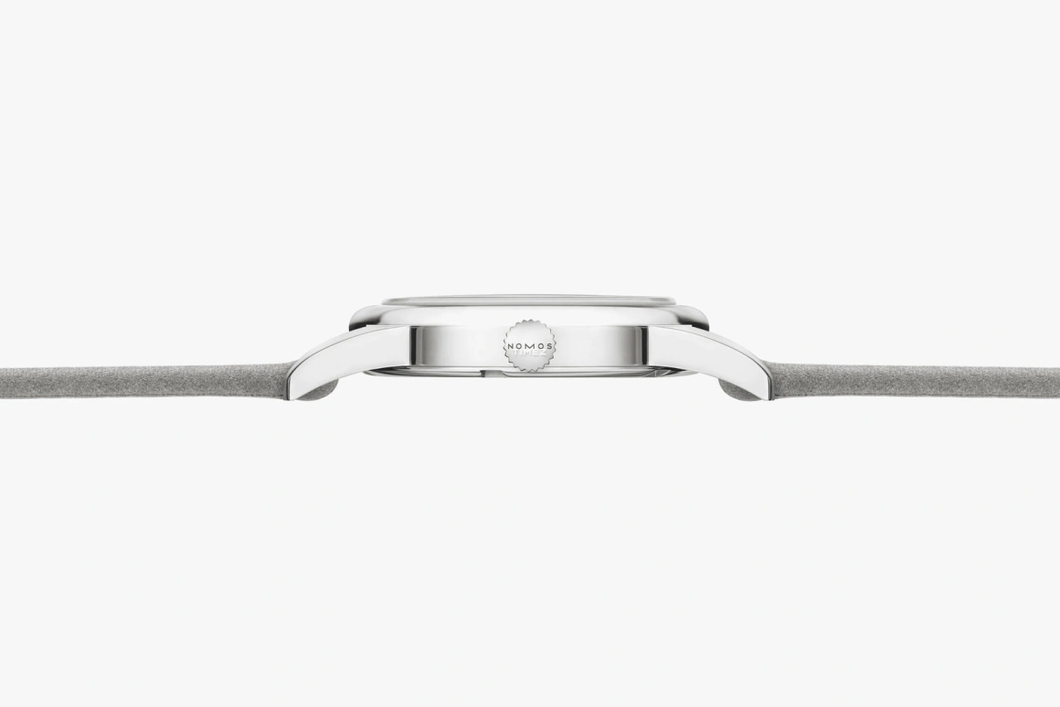 Nomos Glashütte,Club 36mm,36mm,Stainless Steel,Yellow,Handwound,43hours,In-house Caliber,718