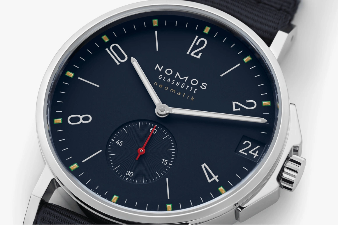 Nomos Glashütte,Ahoi 38.50mm,38.50mm,Stainless Steel,Black,Automatic,Day,42hours,518