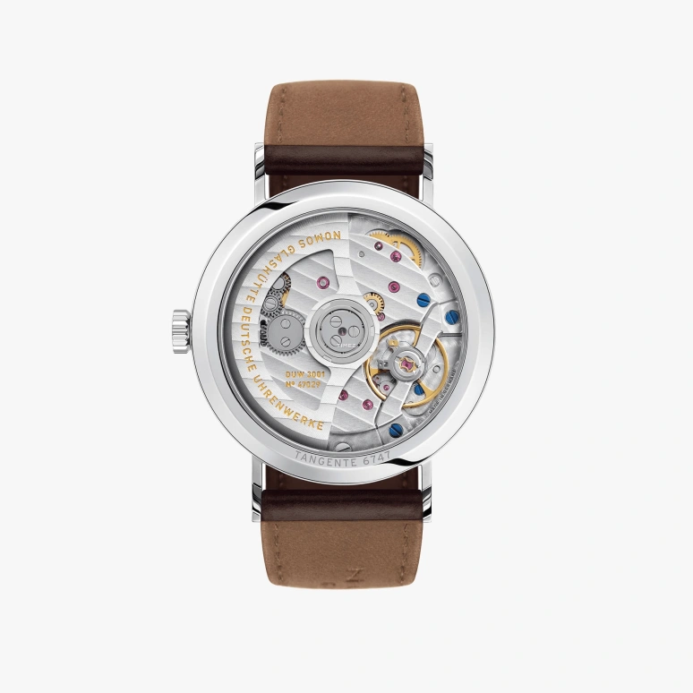Nomos Glashütte,Tangente 35mm,35mm,Stainless Steel,Silver White,Automatic,42hours,In-house Caliber,192