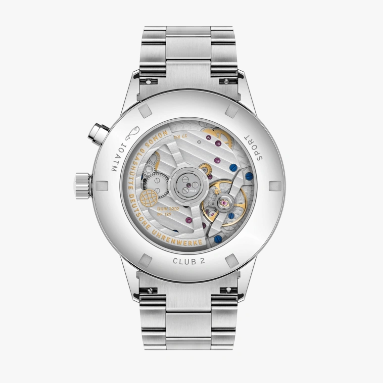 Nomos Glashütte,Club 40mm,40mm,Stainless Steel,Blue,Automatic,World Time,Day / Night Indication,790