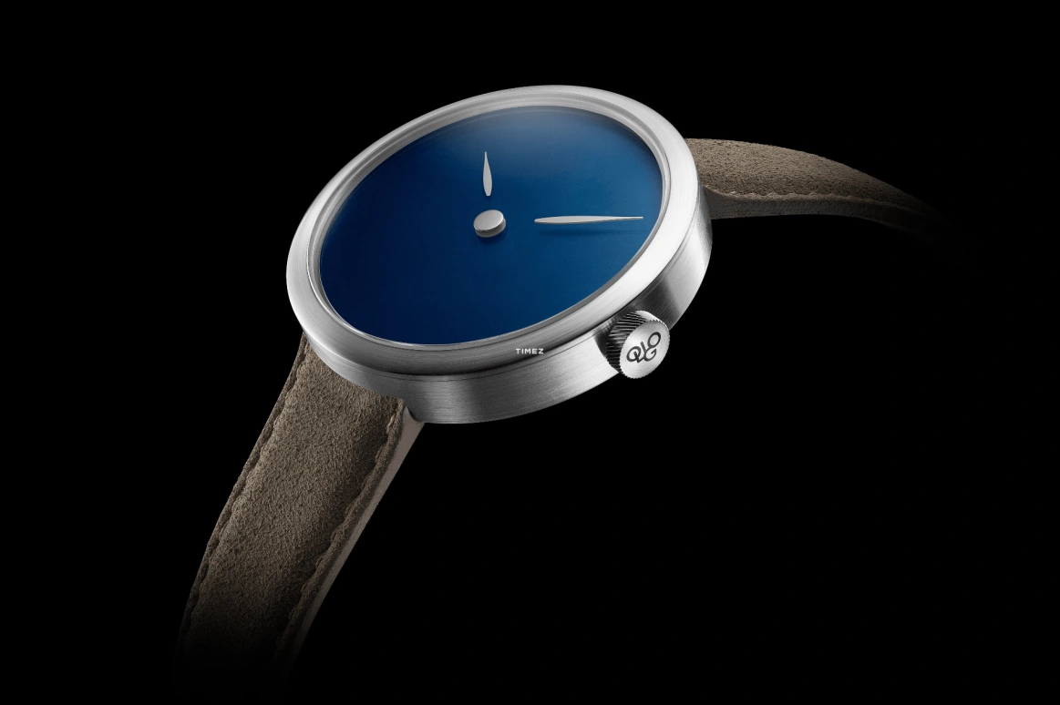 O L I G O,Other 41mm,41mm,Stainless Steel,Blue,Handwound,Silver,Oligo blue