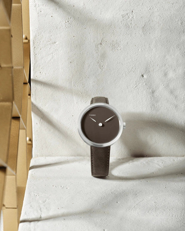 O L I G O,Other 41mm,41mm,Stainless Steel,Brown,Handwound,Sapphire,Silver,Oligo brown