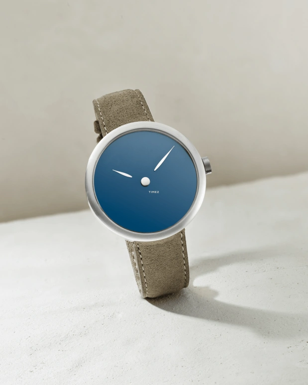 O L I G O,Other 41mm,41mm,Stainless Steel,Blue,Handwound,Silver,Oligo blue