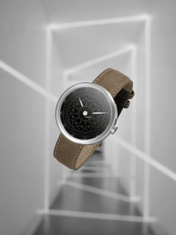 O L I G O,Other 41mm,41mm,Stainless Steel,Black,Handwound,Sapphire,Silver,FM01