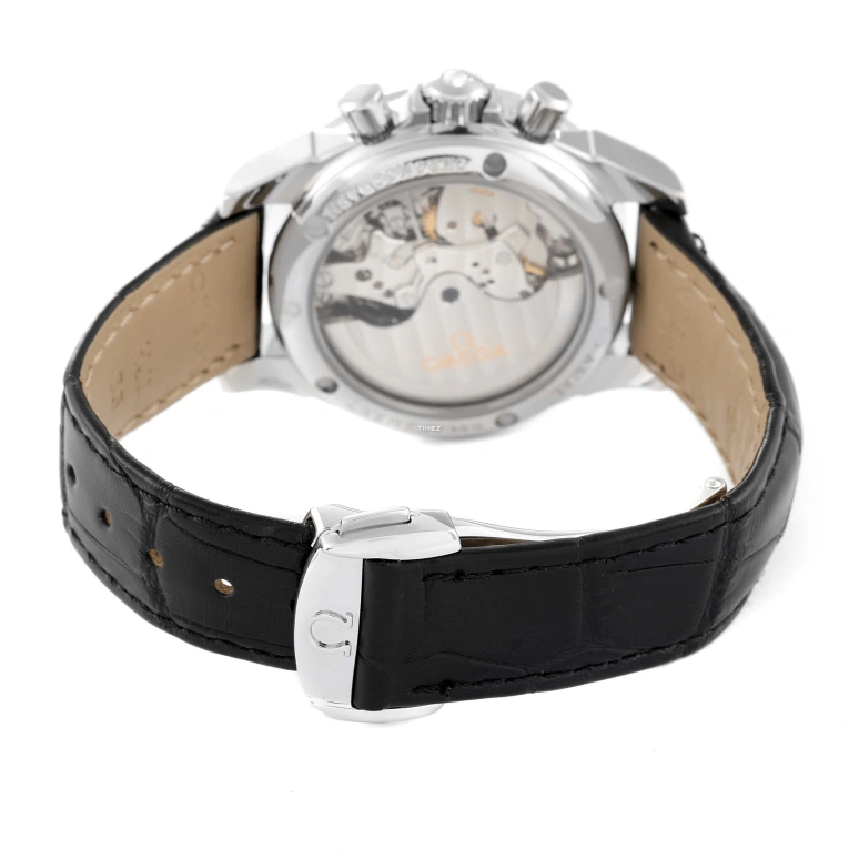 Omega,De Ville 35mm,35mm,Stainless Steel,Grey,Automatic,Chronograph,Day,422,422.18.35.50.06.001