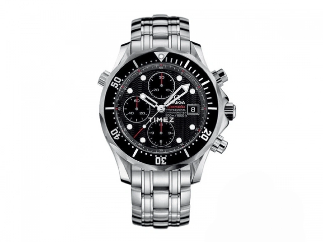 Omega,Seamaster 41.50mm,41.50mm,Stainless Steel,Black,Automatic,Chronograph,Day,212,212.30.42.40.01.001