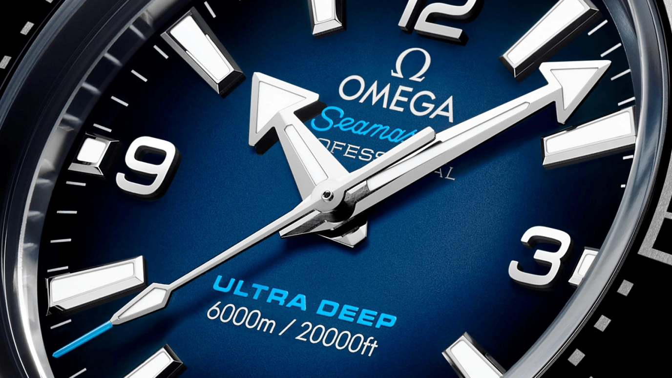 Omega,Seamaster Planet Ocean 45.50mm,45.50mm,Titanium,Ceramic,Stainless Steel,Blue,Automatic,Co-Axial Escapement,60hours,215,215.30.46.21.03.001