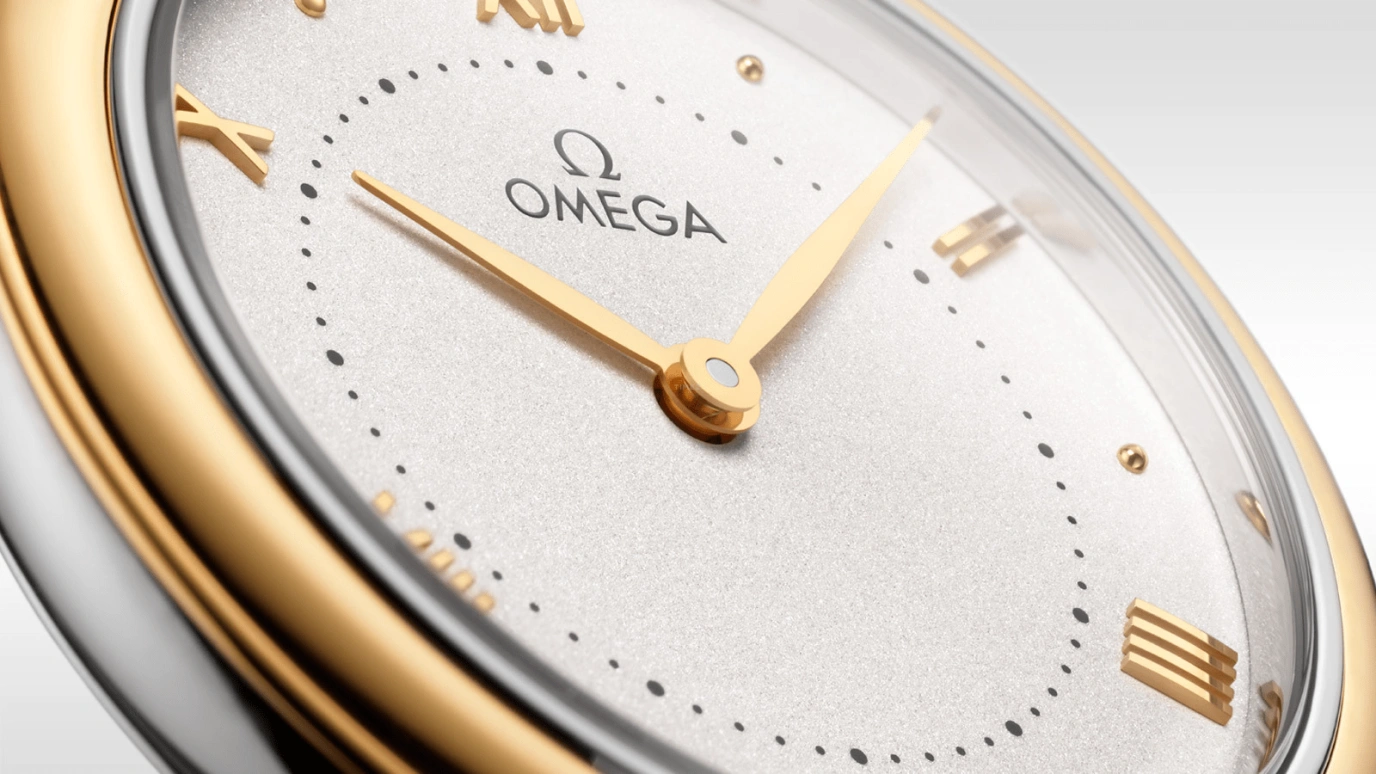 Omega,De Ville 30mm,30mm,Stainless Steel,Silver,Quartz,In-house Caliber,Sapphire,434,434.20.30.60.02.002