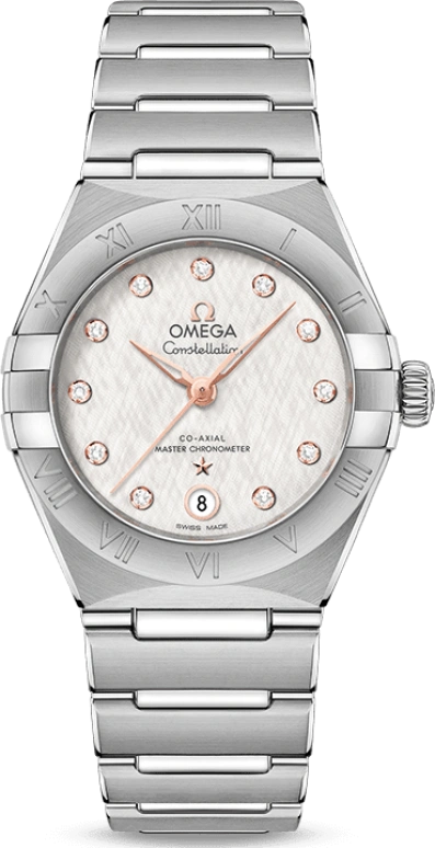 Omega,Constellation 29mm,29mm,Stainless Steel,Silver,Automatic,Date,Co-Axial Escapement,131,131.10.29.20.52.001