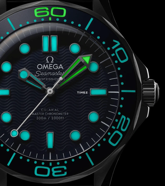 Omega,Seamaster 42mm,42mm,Stainless Steel,Blue,Automatic,55hours,In-house Caliber,210,210.30.42.20.03.002