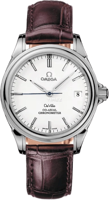 Omega,De Ville 35mm,35mm,Stainless Steel,White,Automatic,Day,48hours,4861,4861.31.32