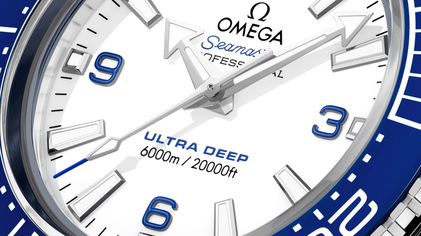 Omega,Seamaster Planet Ocean 45.50mm,45.50mm,Titanium,Ceramic,Stainless Steel,White,Automatic,Co-Axial Escapement,60hours,215,215.32.46.21.04.001