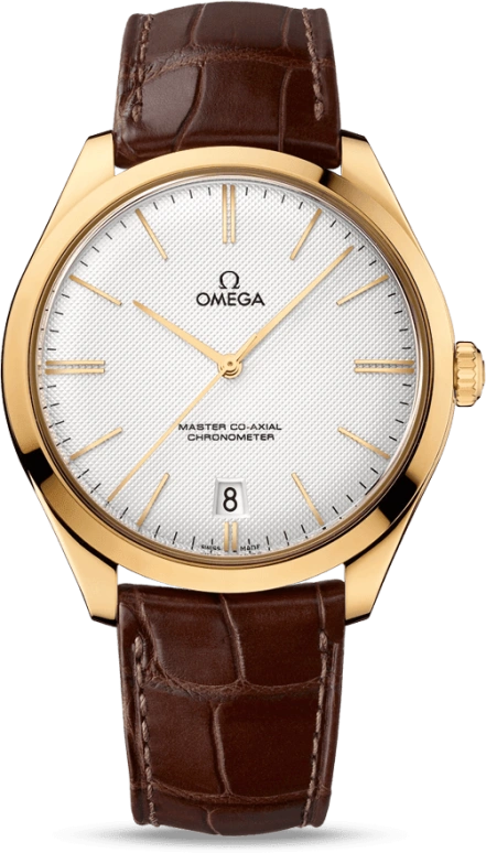 Omega,Trésor 40mm,40mm,Yellow Gold,Silver,Handwound,Date,Co-Axial Escapement,432,432.53.40.21.02.001