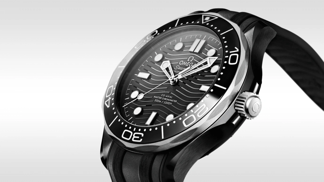 Omega,Seamaster Diver 300M 43.50mm,43.50mm,Titanium,Ceramic,Black,Automatic,Day,Co-Axial Escapement,210,210.92.44.20.01.001