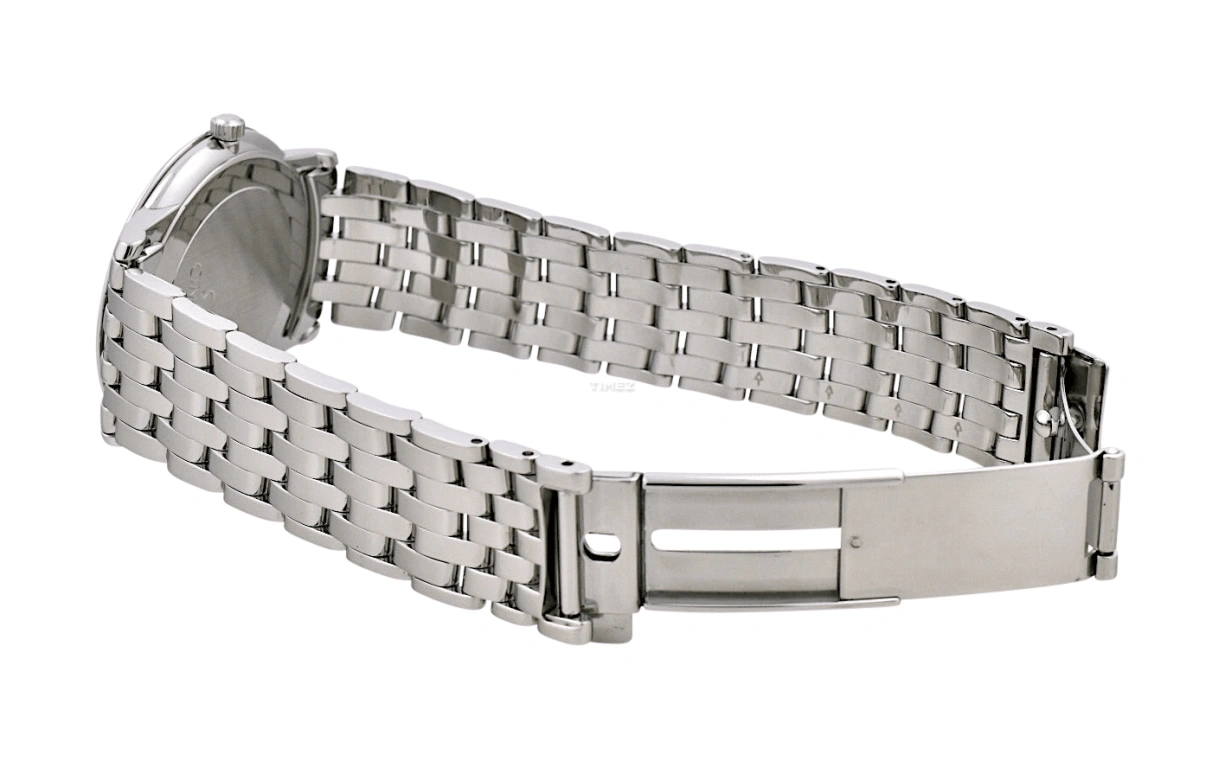Omega,De Ville 34.40mm,34.40mm,Stainless Steel,Silver,Quartz,Day,30000hours,4510,4510.31.00