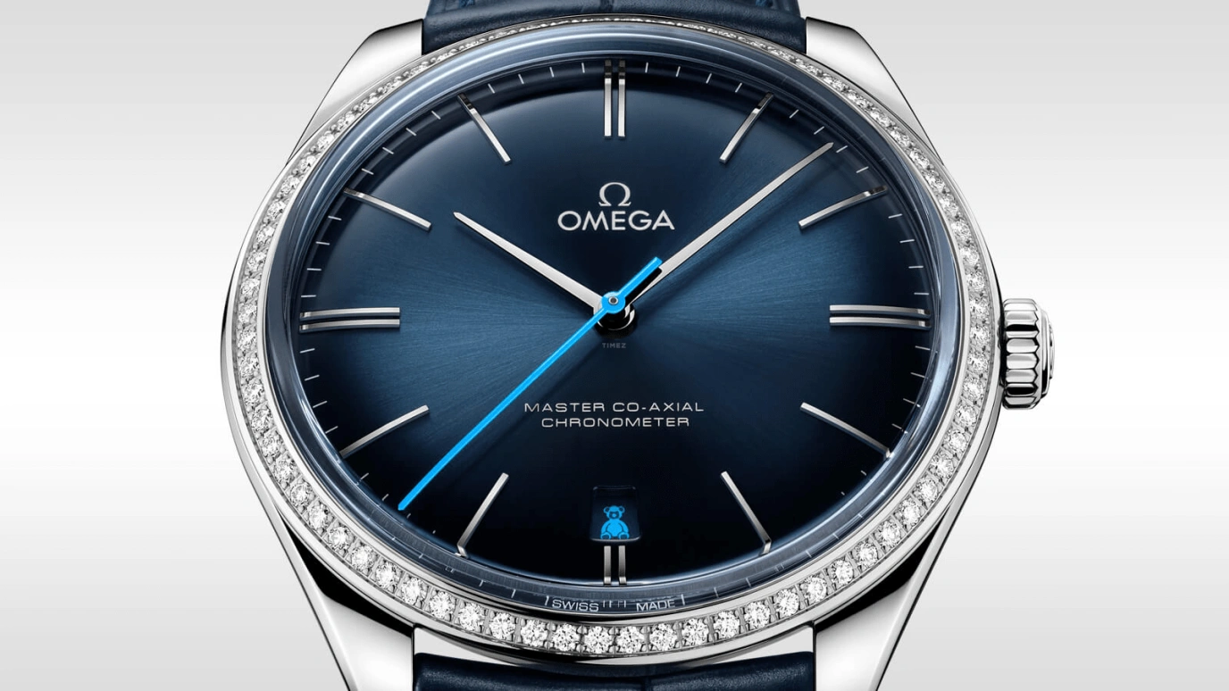 Omega,Trésor 40mm,40mm,Stainless Steel,Blue,Handwound,Date,Co-Axial Escapement,432,432.18.40.21.03.001