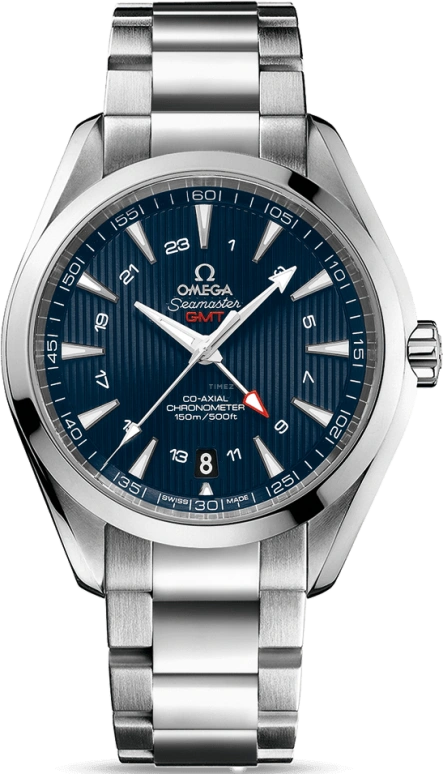 Omega,Aqua Terra 43mm,43mm,Stainless Steel,Blue,Automatic,Date,Co-Axial Escapement,231,231.10.43.22.03.001