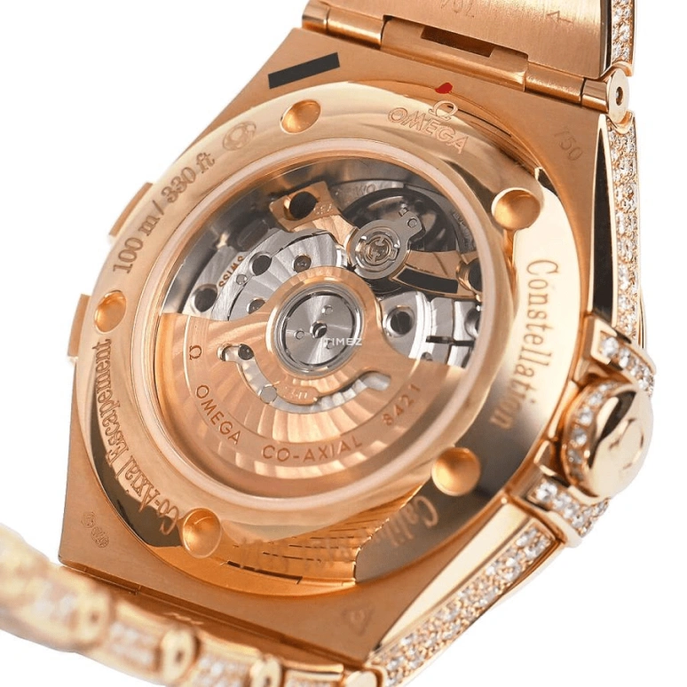 Omega,Constellation 31mm,31mm,Red Gold,White,Automatic,50hours,In-house Caliber,123,123.55.31.20.55.006