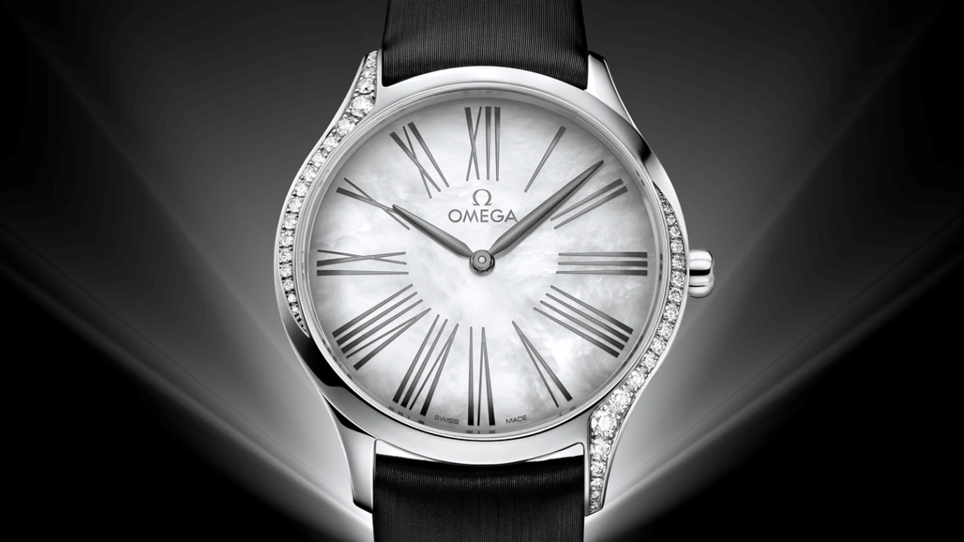 Omega,Trésor 36mm,36mm,Stainless Steel,White,Quartz,Day,Zodiac Indications,428,428.17.36.60.05.001