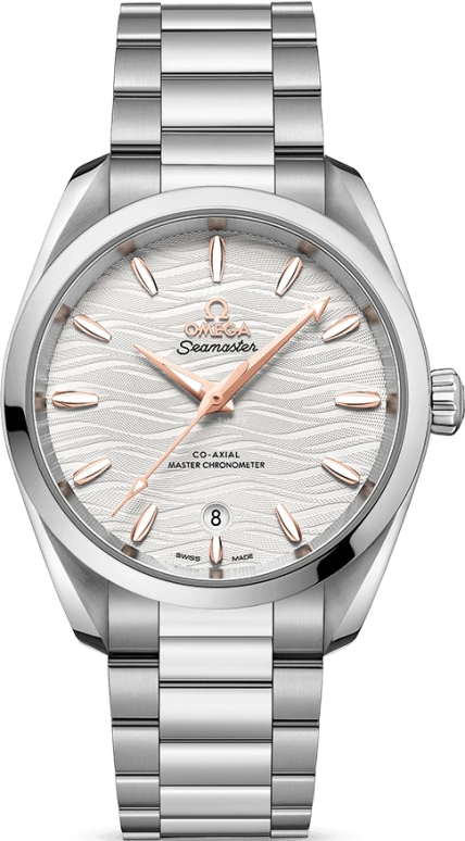 Omega,Aqua Terra 38mm,38mm,Stainless Steel,Silver,Automatic,Date,Co-Axial Escapement,220,220.10.38.20.02.002