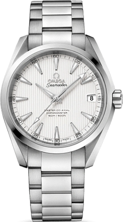 Omega,Aqua Terra 38.50mm,38.50mm,Stainless Steel,Silver,Automatic,Date,Co-Axial Escapement,231,231.10.39.21.02.002