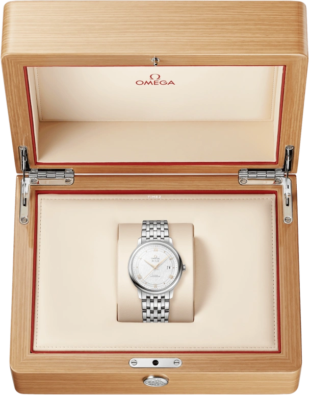 Omega,De Ville 39.50mm,39.50mm,Stainless Steel,Silver,Automatic,Day,Co-Axial Escapement,424,424.10.40.20.02.004