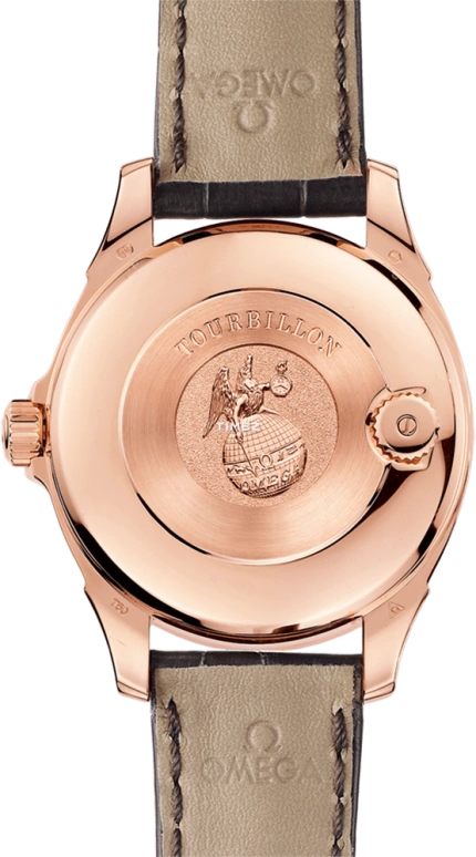 Omega,De Ville 38.70mm,38.70mm,Red Gold,Skeleton,Automatic,Tourbillon,In-house Caliber,513,513.58.39.21.64.001