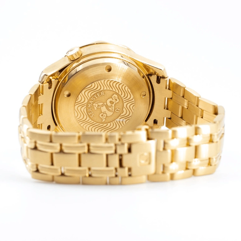 Omega,Seamaster Diver 300M 41.50mm,41.50mm,Yellow Gold,Silver,Automatic,Chronograph,Day,2196,2196.20.00