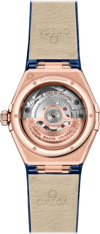 Omega,Constellation 29mm,29mm,Sedna Gold,Blue,Automatic,Date,Co-Axial Escapement,131,131.58.29.20.53.002