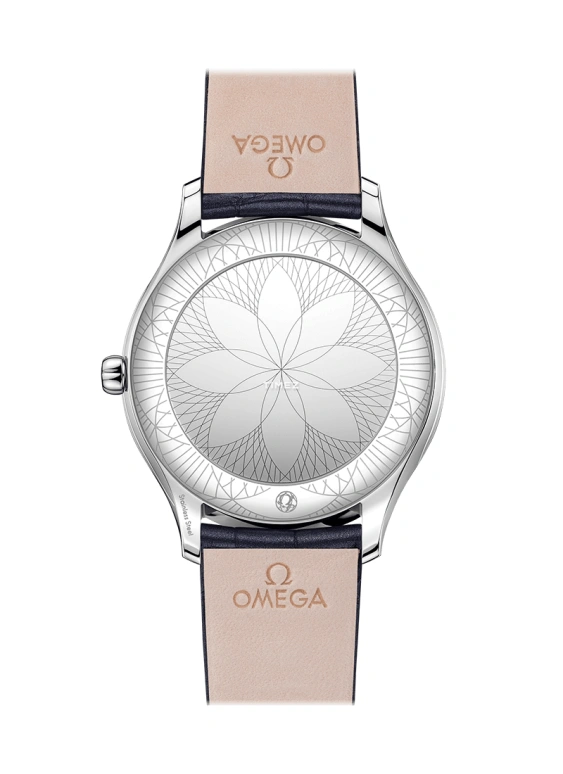 Omega,De Ville 39mm,39mm,Stainless Steel,Blue,Quartz,In-house Caliber,Sapphire,428,428.18.39.60.07.001