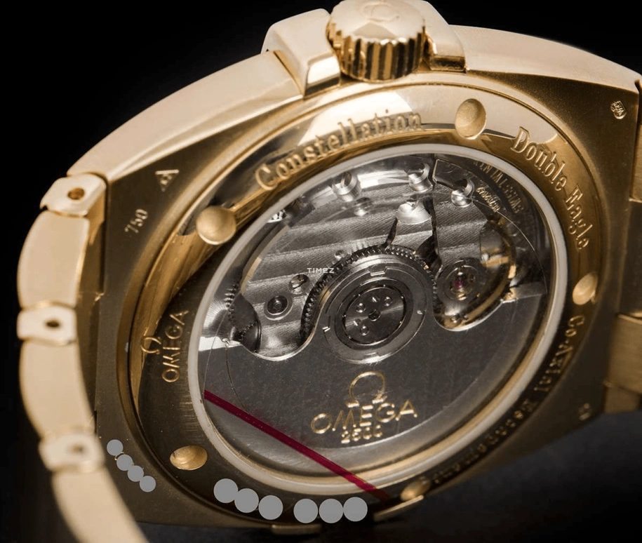 Omega,Constellation 35mm,35mm,Red Gold,White,Automatic,Day,48hours,1101,1101.30.00