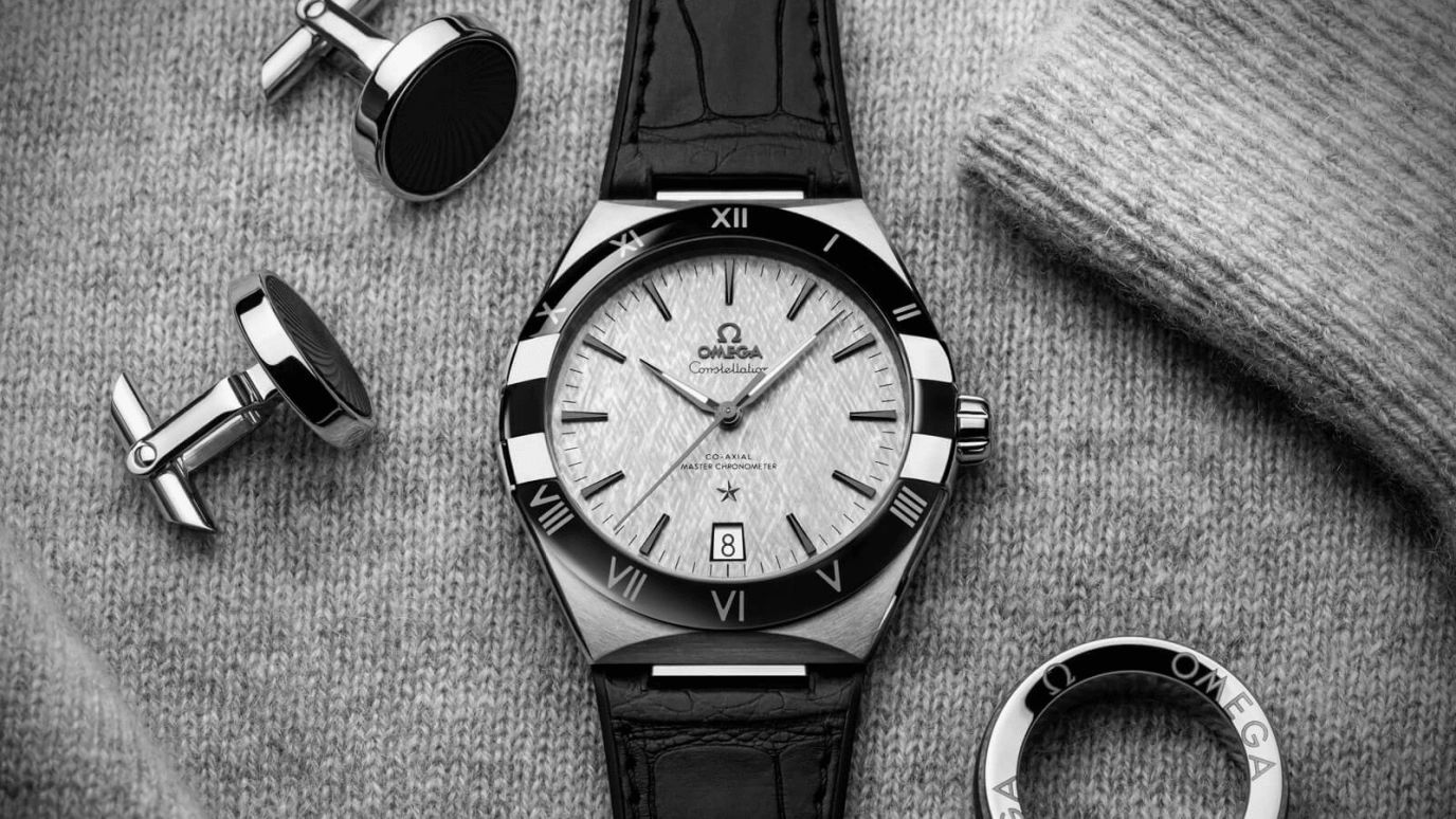 Omega,Constellation 41mm,41mm,Ceramic,Stainless Steel,Silver,Automatic,Date,Co-Axial Escapement,131,131.33.41.21.06.001