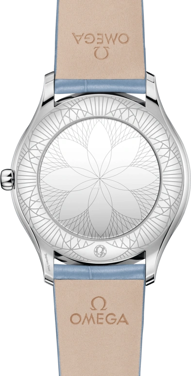 Omega,De Ville 36mm,36mm,Stainless Steel,Blue,Quartz,In-house Caliber,Sapphire,Glass,428,428.18.36.60.03.002