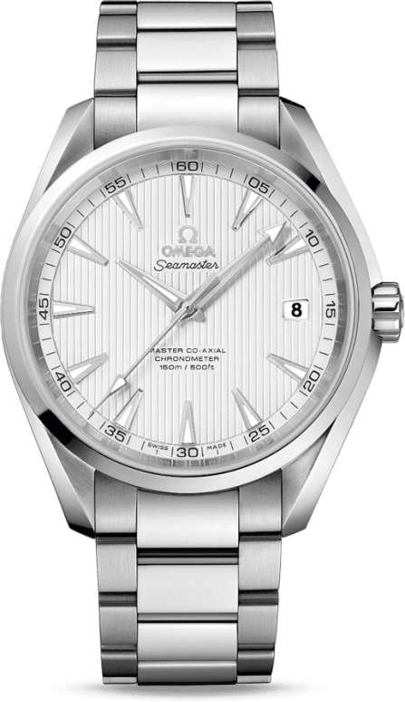 Omega,Aqua Terra 41.50mm,41.50mm,Stainless Steel,Silver,Automatic,Date,Co-Axial Escapement,231,231.10.42.21.02.003