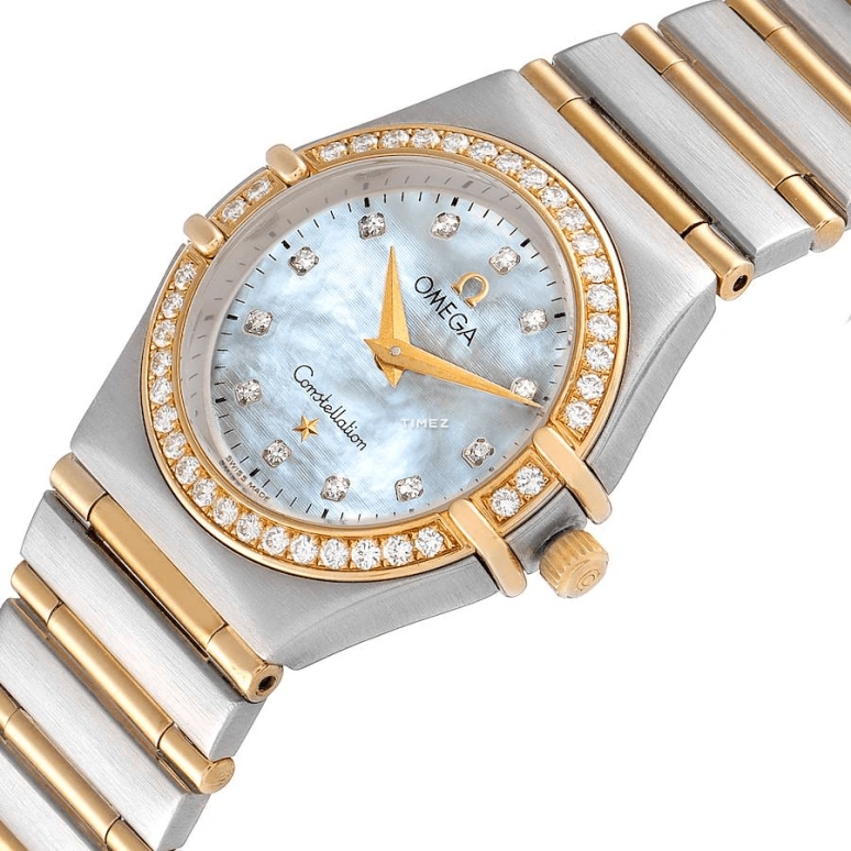Omega,Constellation 25mm,25mm,Stainless Steel,White,Quartz,30000hours,In-house Caliber,1277,1277.75.00