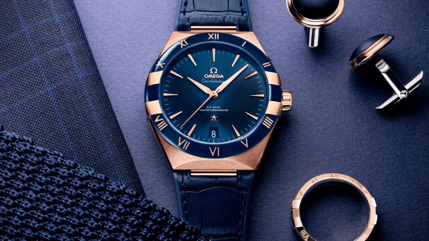 Omega,Constellation 41mm,41mm,Ceramic,Sedna Gold,Black,Automatic,Date,Co-Axial Escapement,131,131.63.41.21.03.001