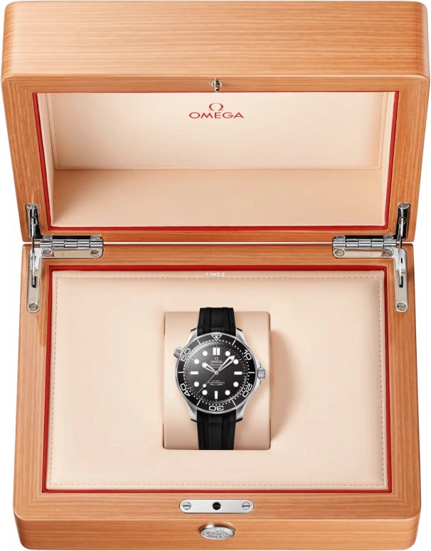 Omega,Seamaster Diver 300M 42mm,42mm,Stainless Steel,Black,Automatic,Anti-magnetic,55hours,210,210.32.42.20.01.003