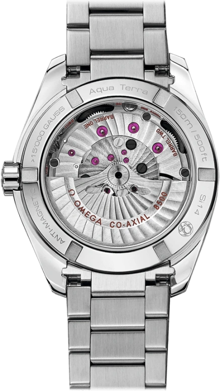 Omega,Aqua Terra 38.50mm,38.50mm,Stainless Steel,Blue,Automatic,Date,Co-Axial Escapement,231,231.10.39.21.03.002