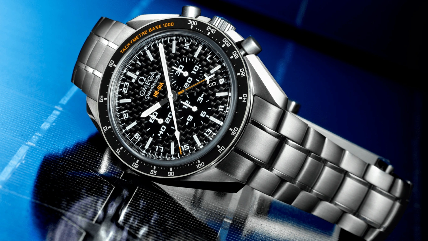 Omega,Speedmaster (Non-Moonwatch) 44.25mm,44.25mm,Titanium,Black,Automatic,Chronograph,Date,Co-Axial Escapement,Column Wheel,55hours,In-house Caliber,321,321.90.44.52.01.001