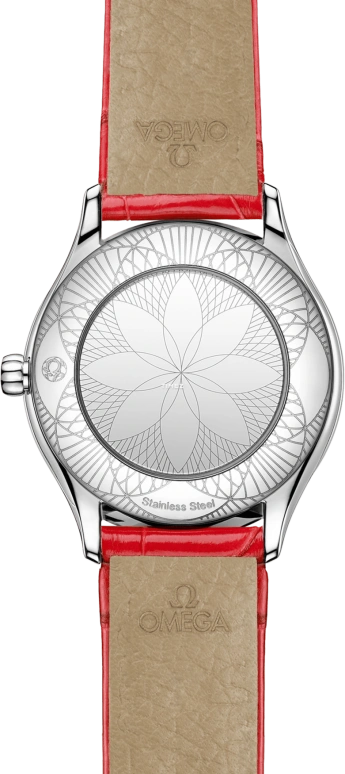 Omega,De Ville 26mm,26mm,Stainless Steel,White,Quartz,In-house Caliber,Sapphire,Crystal Glass,428,428.18.26.60.04.003