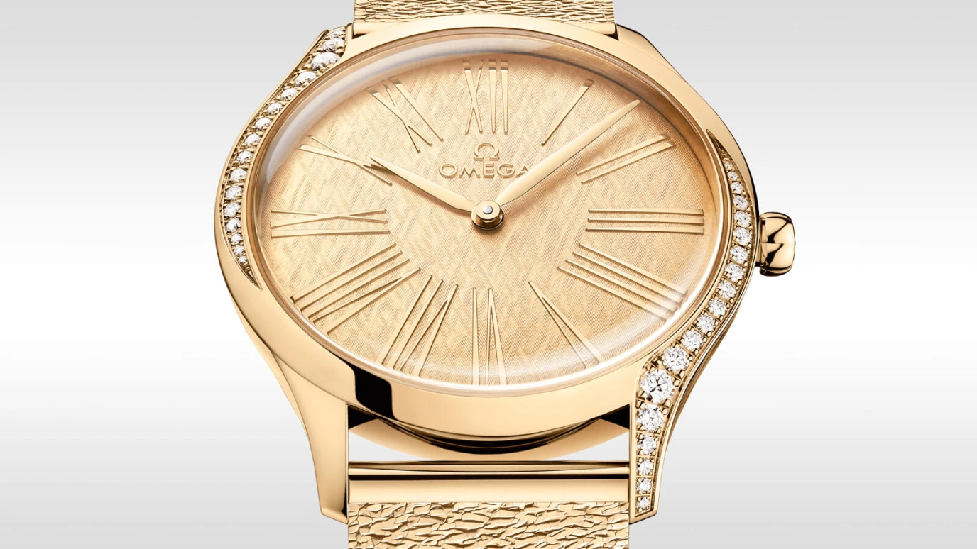 Omega,Trésor 36mm,36mm,Moonshine Gold,Champagne,Quartz,Day,Zodiac Indications,428,428.55.36.60.99.001