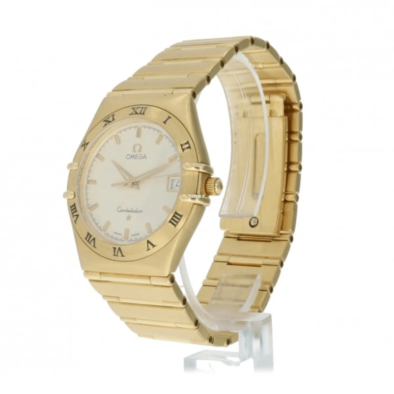 Omega,Constellation 36mm,36mm,Yellow Gold,White,Quartz,Day,30000hours,396,396.1201