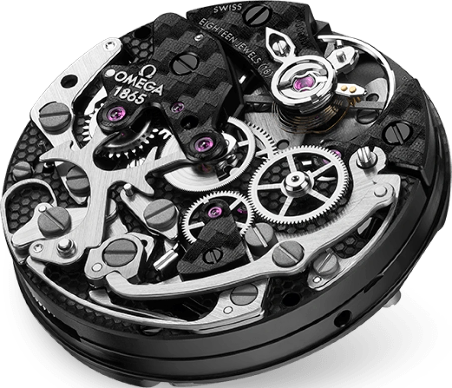 Omega,Speedmaster 44.25mm,44.25mm,Ceramic,Black,Handwound,Chronograph,48hours,311,311.92.44.30.01.002
