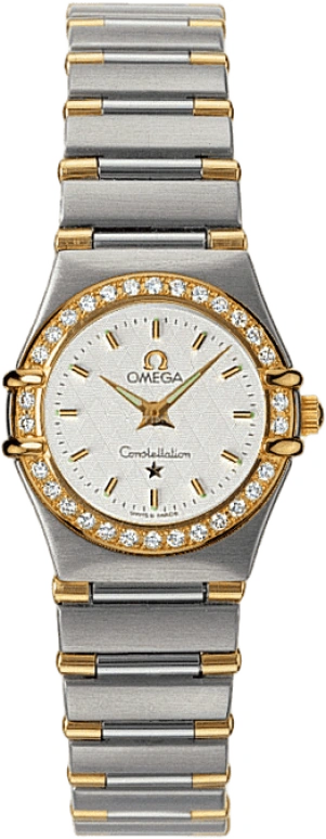 Omega,Constellation 22.50mm,22.50mm,Yellow Gold,Stainless Steel,Silver,Quartz,Day,30000hours,1367,1367.30.00