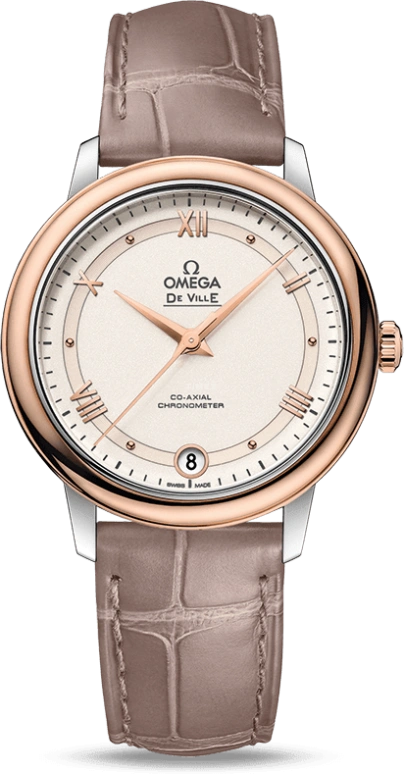 Omega,De Ville 32.70mm,32.70mm,Stainless Steel,White,Automatic,Date,Co-Axial Escapement,424,424.23.33.20.09.001