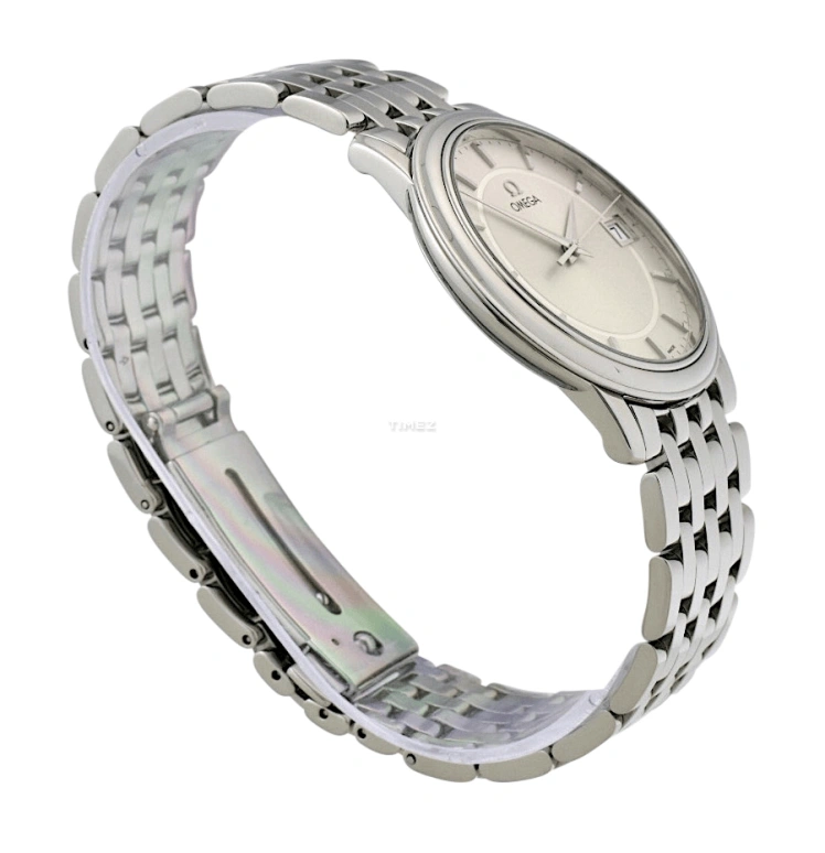 Omega,De Ville 34.40mm,34.40mm,Stainless Steel,Silver,Quartz,Day,30000hours,4510,4510.31.00