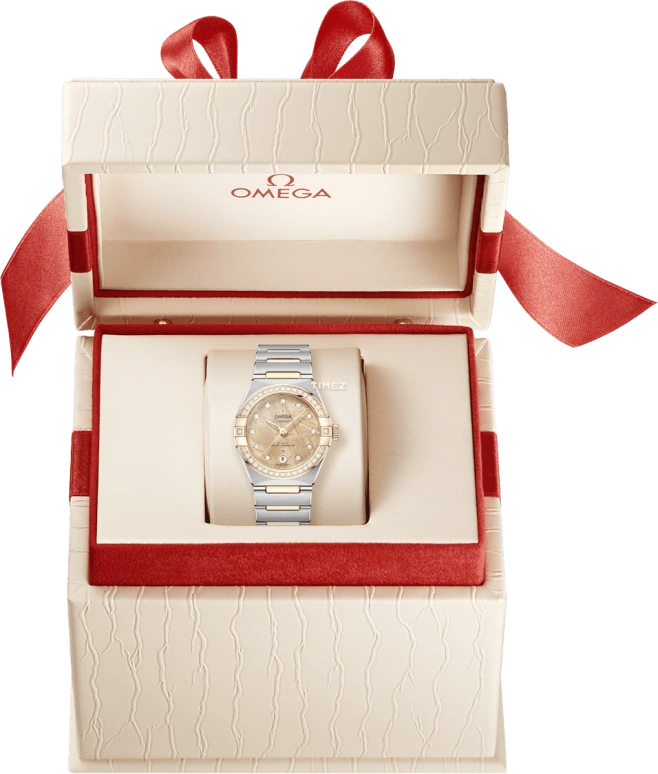 Omega,Constellation 29mm,29mm,Stainless Steel,Yellow Gold,Yellow,Automatic,Day,50hours,131,131.25.29.20.99.002