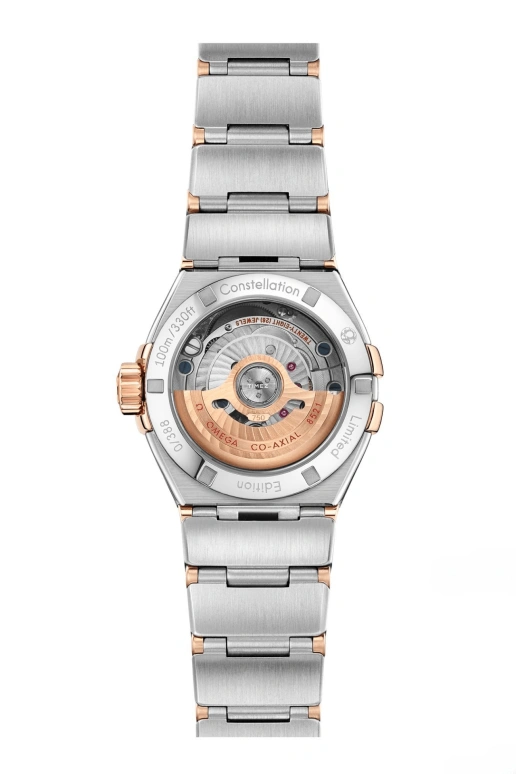 Omega,Constellation 27mm,27mm,Stainless Steel,Blue,Automatic,Day,50hours,123,123.25.27.20.53.001