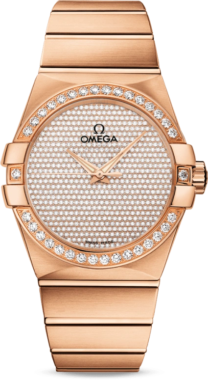 Omega,Constellation 38mm,38mm,Red Gold,Automatic,Date,Co-Axial Escapement,123,123.55.38.20.99.004